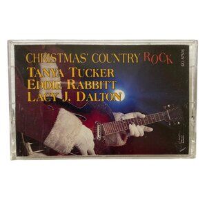 Christmas Country Rock Tanya Tucker Eddie Rabbitt  u Lacy J Dalton Music Cassett